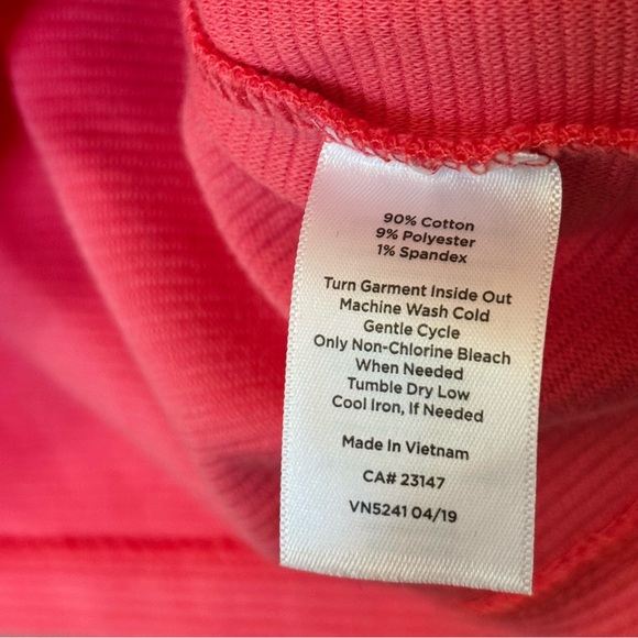 💸📉 Talbots Ribbed Back Button Top - Picture 4 of 4